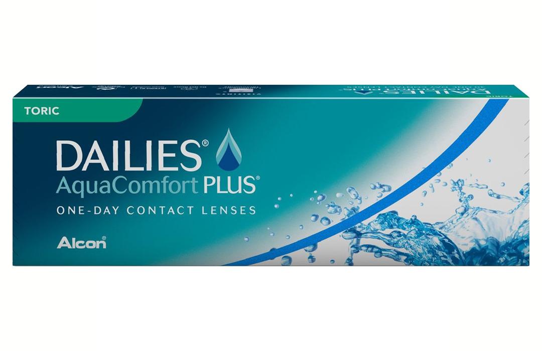 Kontaktné šošovky - Dailies AquaComfort Plus Toric (30 šošoviek)