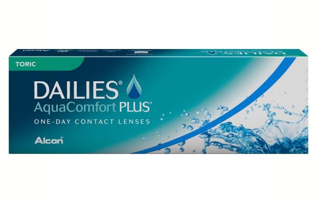 Kontaktné šošovky - Dailies AquaComfort Plus Toric (30 šošoviek)