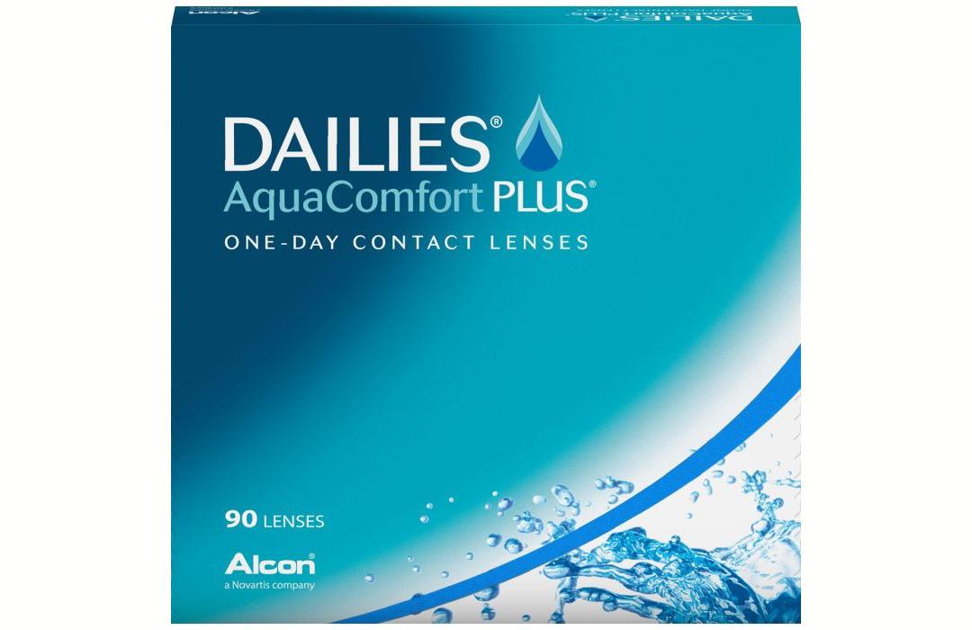 Kontaktné šošovky - Dailies AquaComfort Plus (90 šošoviek)
