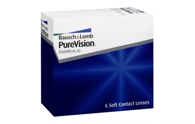 Kontaktné šošovky - Purevision (6 šošoviek)