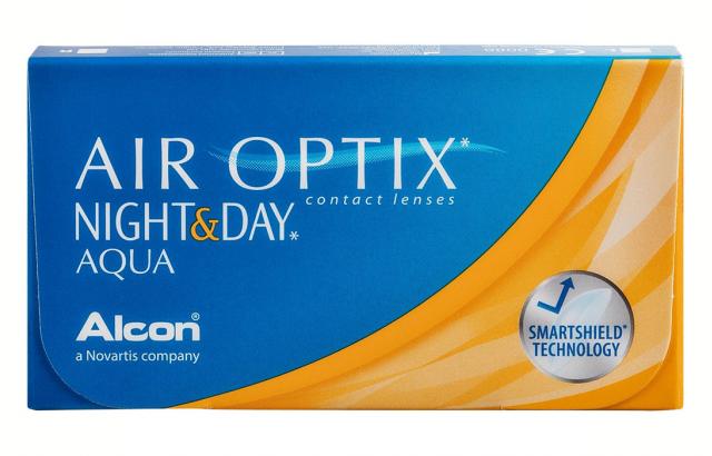 Kontaktné šošovky - Air Optix Night & Day (6 šošoviek)