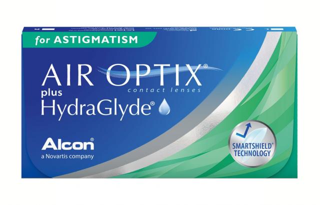 Kontaktné šošovky - Air Optix Aqua Hydraglyde Toric (6 šošoviek)