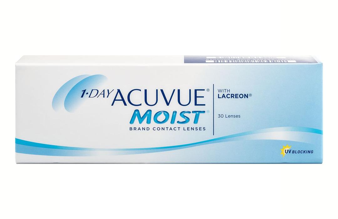Kontaktné šošovky - Acuvue 1-Day Moist (30 šošoviek)