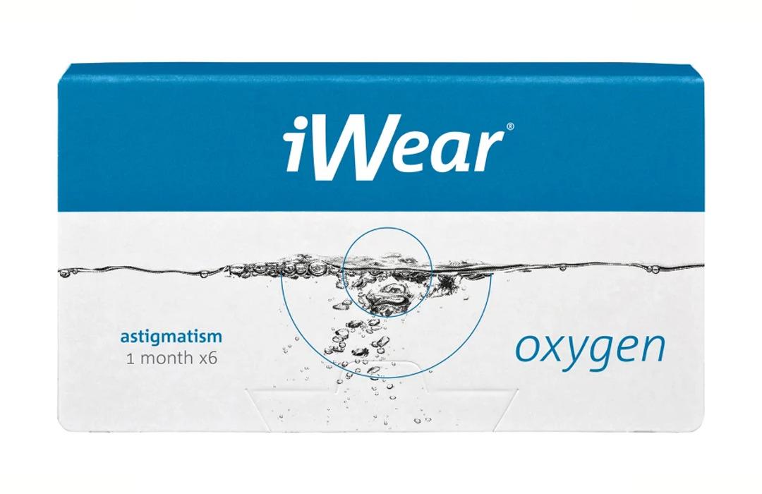 Kontaktné šošovky - iWear Oxygen Astigmatism (6 šošoviek)