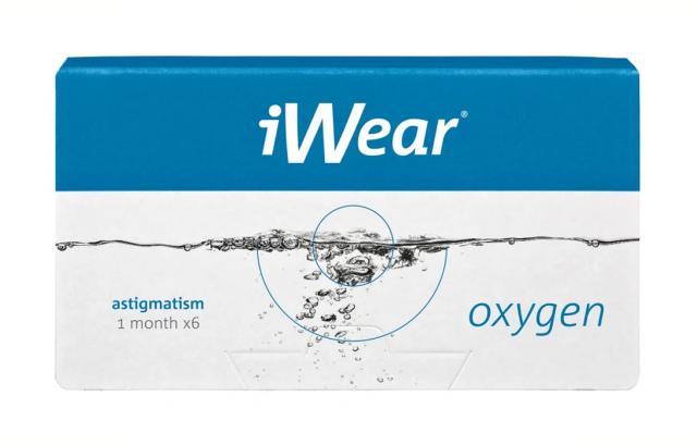 Kontaktné šošovky - iWear Oxygen Astigmatism (6 šošoviek)