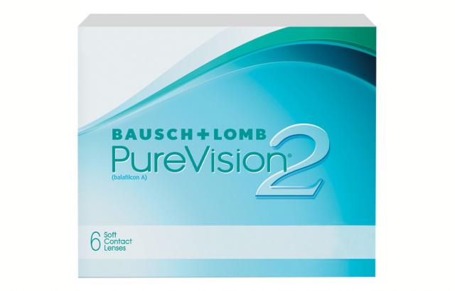 Kontaktné šošovky - Purevision 2 (6 šošoviek)
