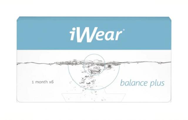Kontaktné šošovky - iWear Balance Plus (6 šošoviek)