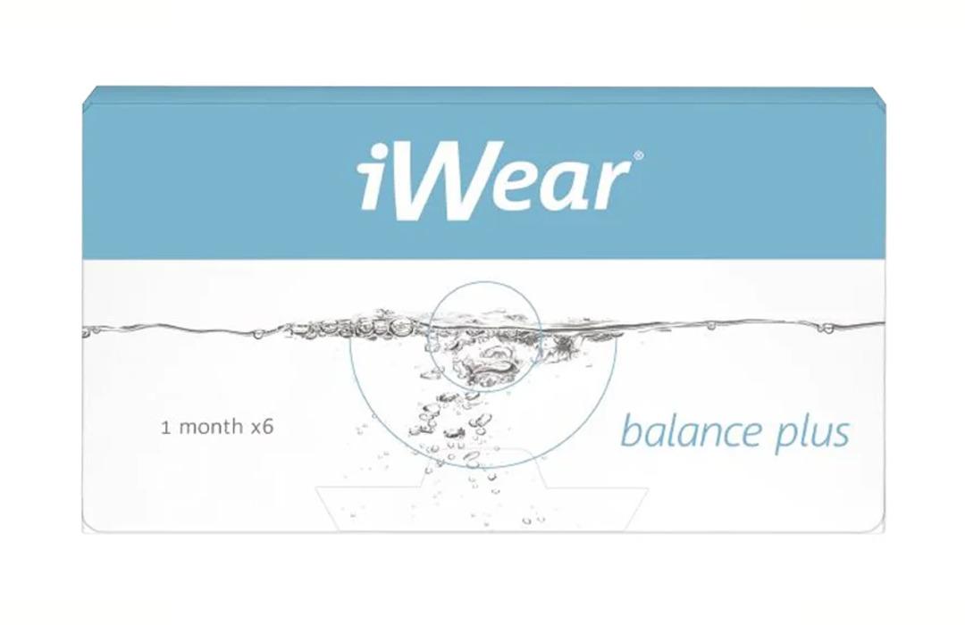 Kontaktné šošovky - iWear Balance Plus (6 šošoviek)