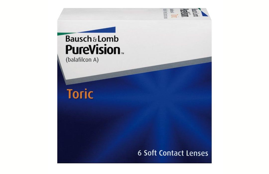 Kontaktné šošovky - Purevision Toric (6 šošoviek)
