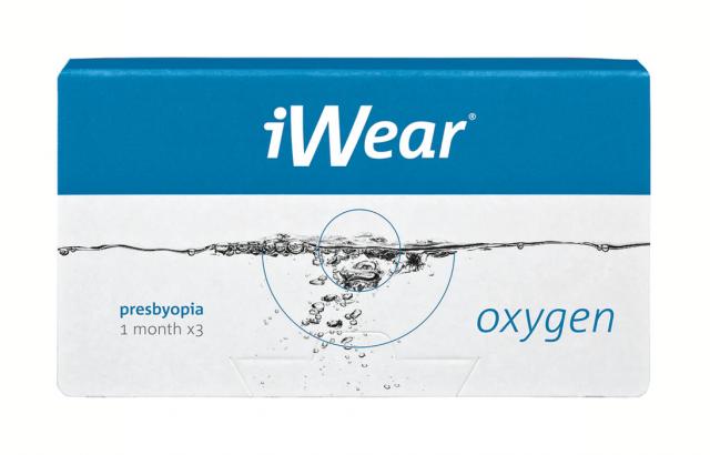 Kontaktné šošovky - iWear Oxygen Presbyopia (3 šošovky)