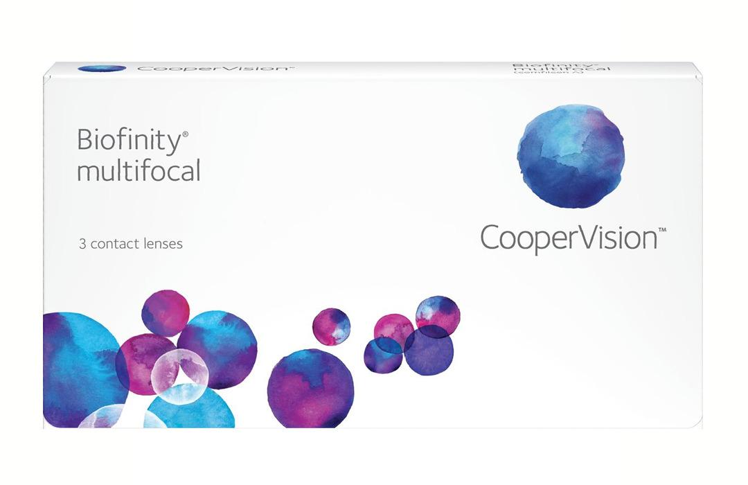 Kontaktné šošovky - Biofinity Multifocal (3 šošovky)