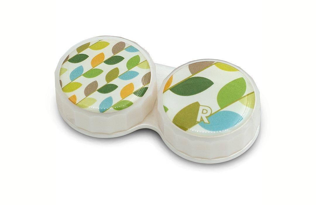 Puzdro na šošovky - Zelené lístky